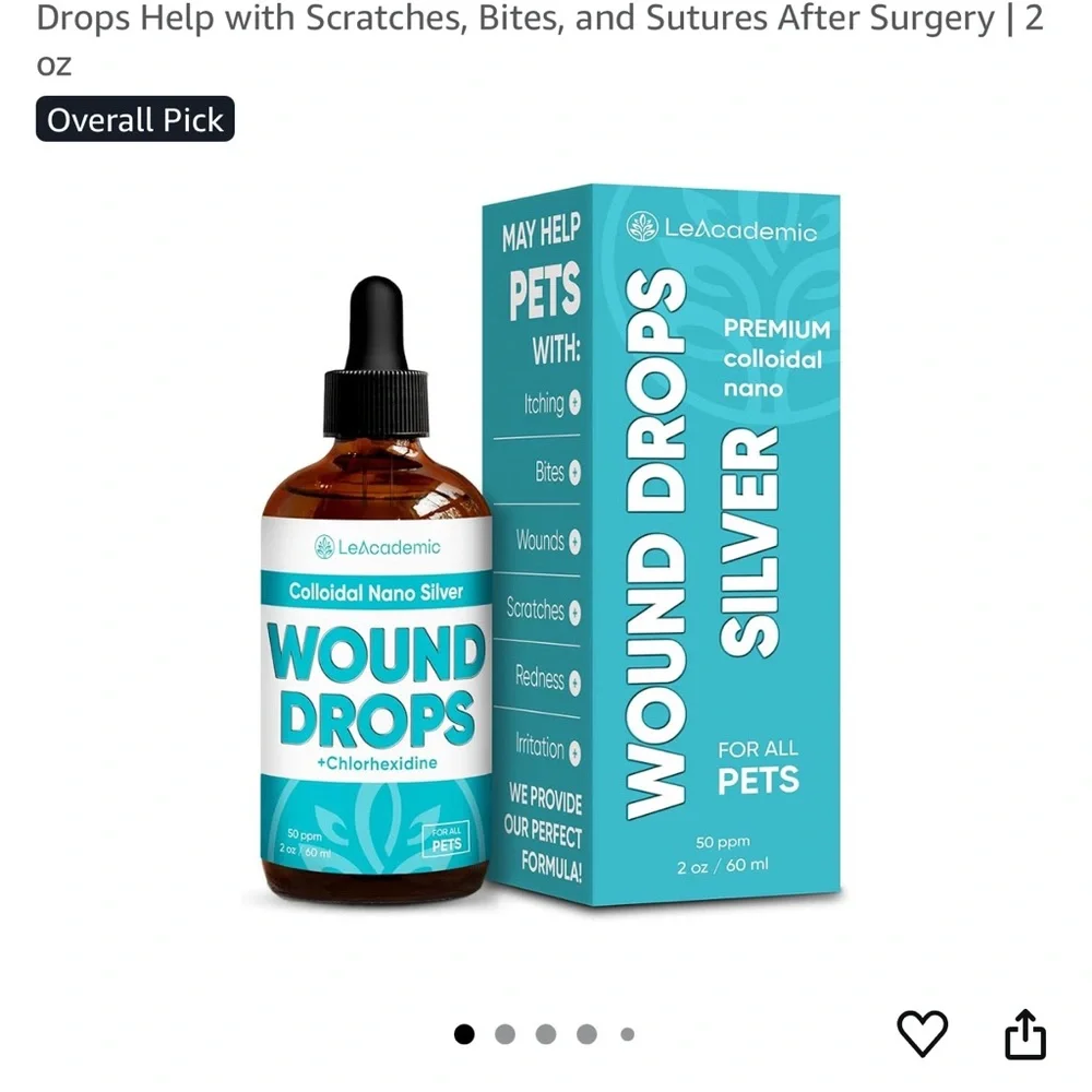 LeAcademic Wound Drops Silver